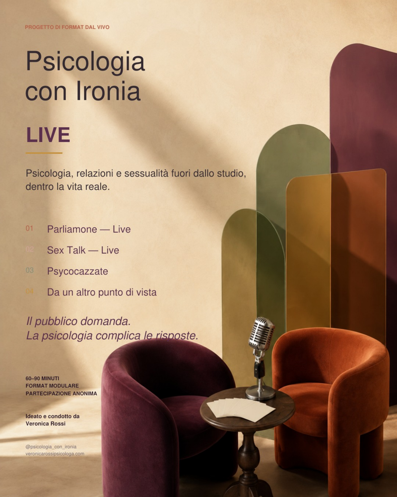 Locandina Psicologia con Ironia