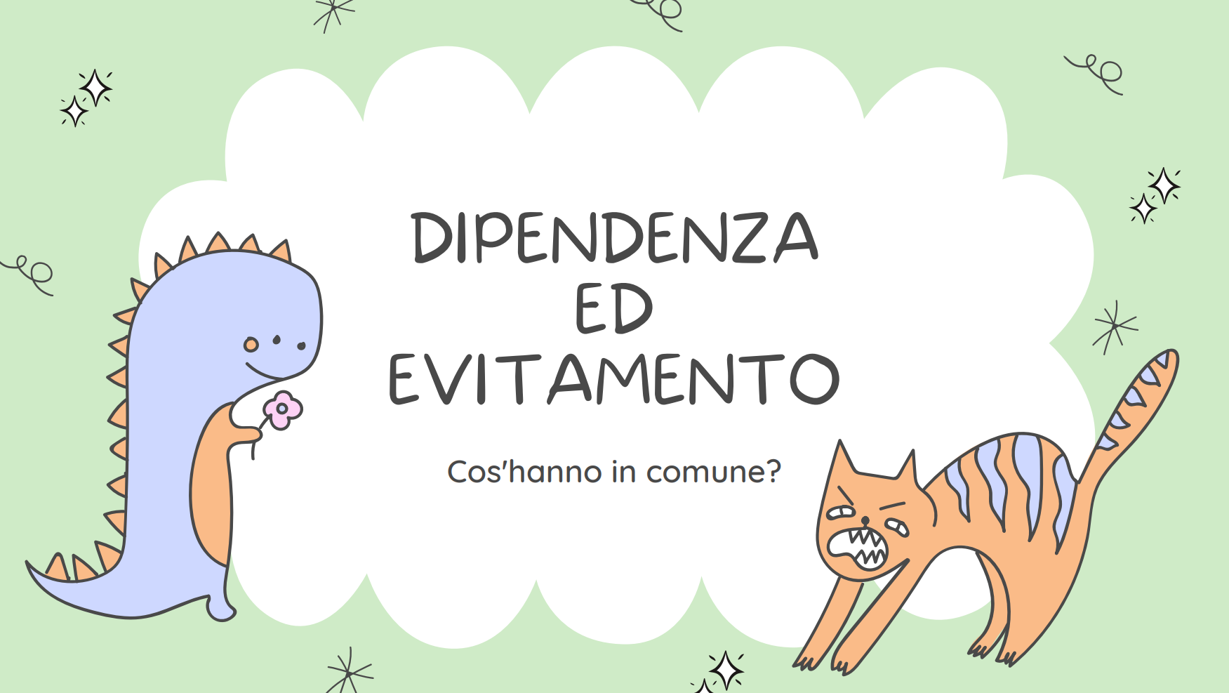 Dipendenza ed evitamento