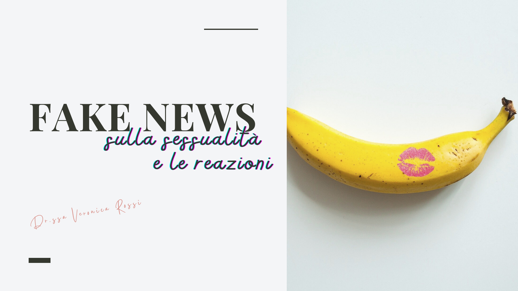 Fake news sulla sessualità